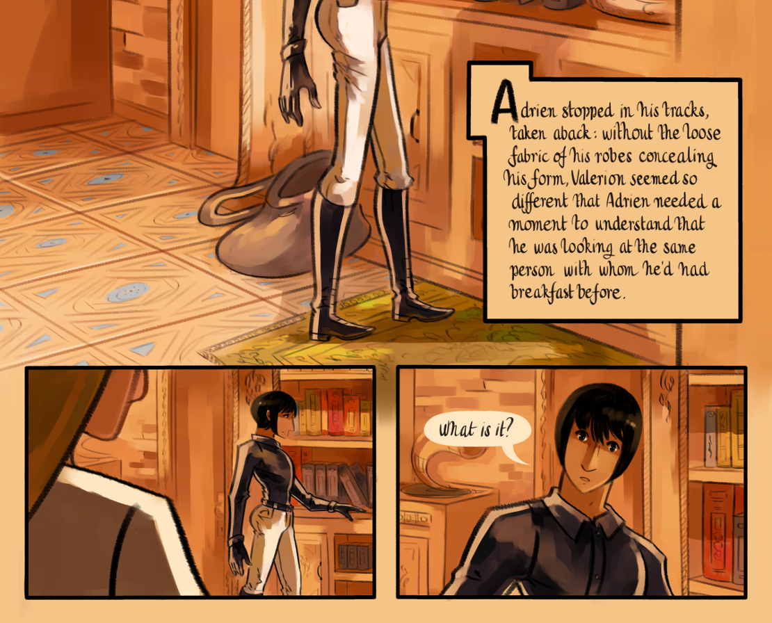 The Gifts of Darkness - Episode 7, Page 5: Chapter 7: The clearing in the woods