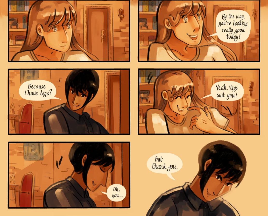 The Gifts of Darkness - Episode 7, Page 6: Chapter 7: The clearing in the woods