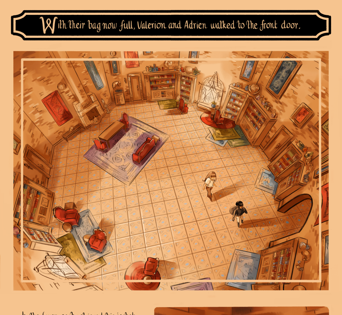 The Gifts of Darkness - Episode 7, Page 7: Chapter 7: The clearing in the woods