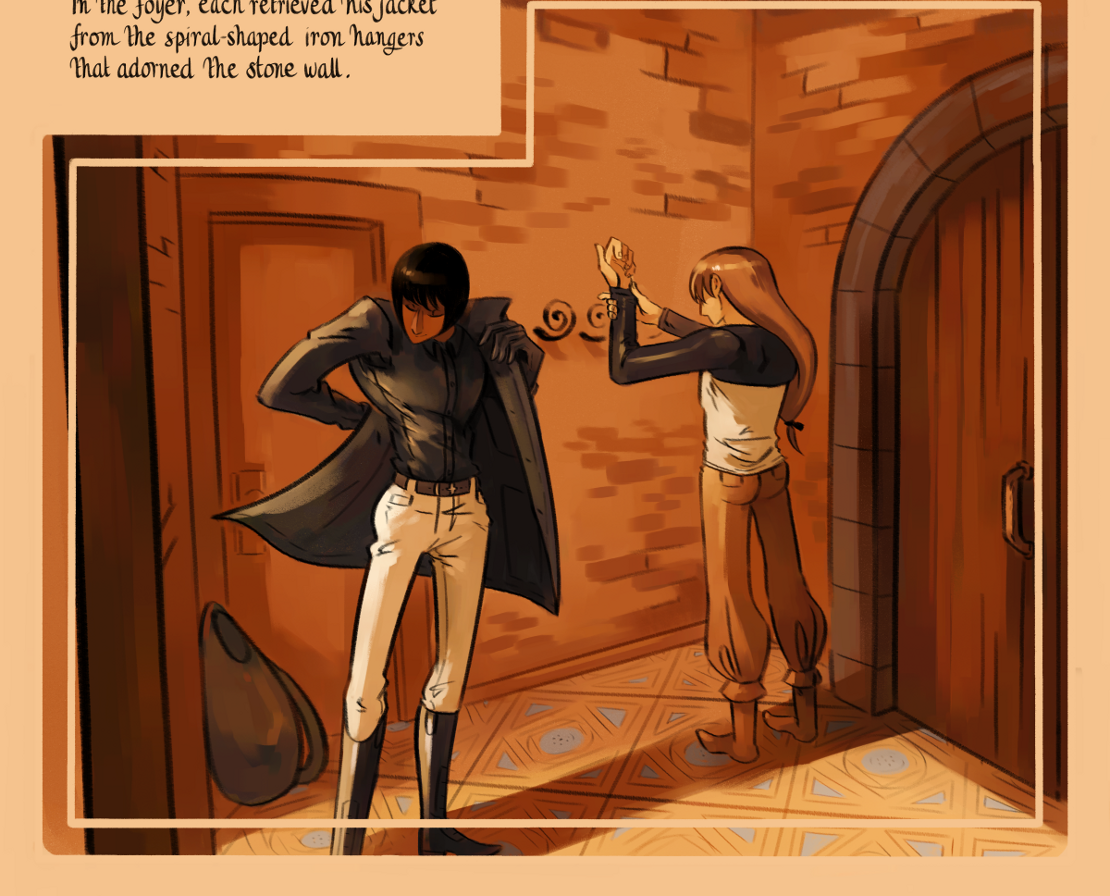 The Gifts of Darkness - Episode 7, Page 7: Chapter 7: The clearing in the woods