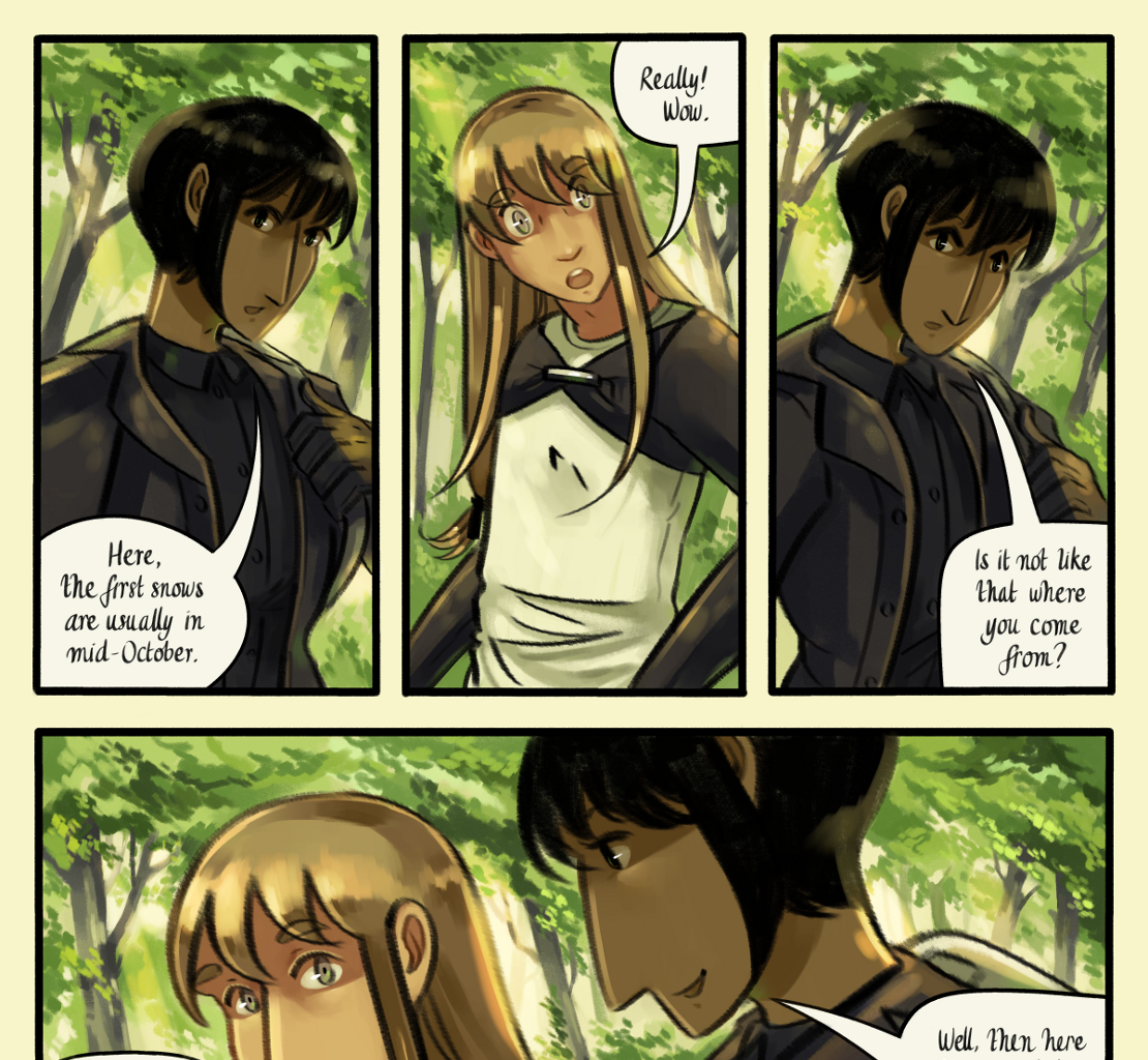 The Gifts of Darkness - Episode 7, Page 10: Chapter 7: The clearing in the woods