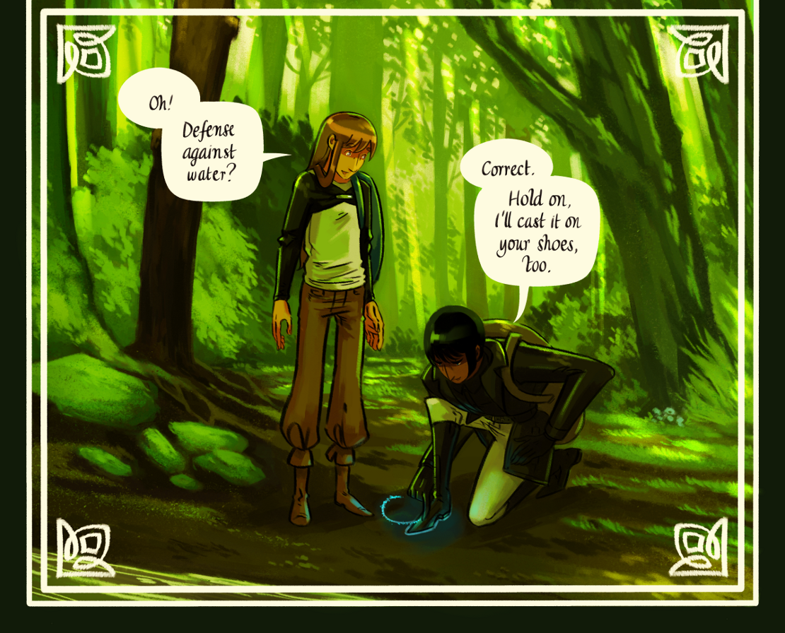 The Gifts of Darkness - Episode 7, Page 20: Chapter 7: The clearing in the woods