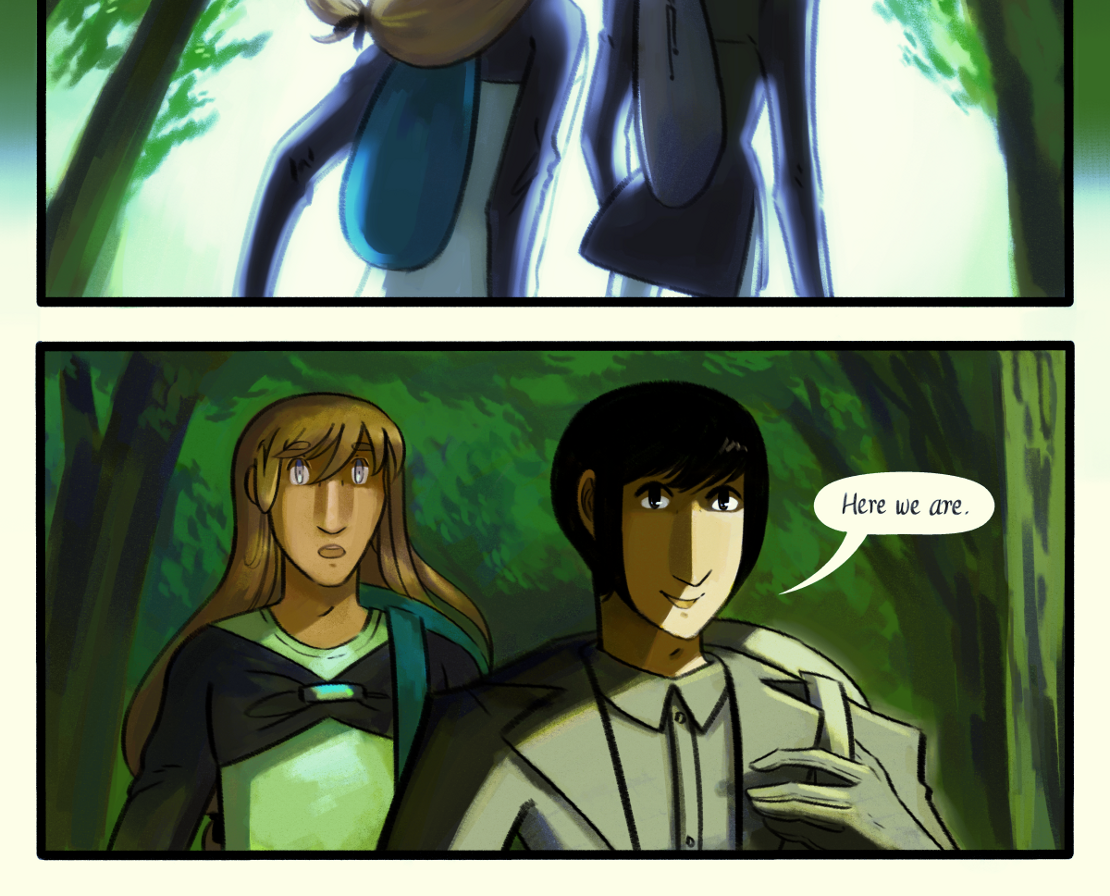 The Gifts of Darkness - Episode 7, Page 21: Chapter 7: The clearing in the woods