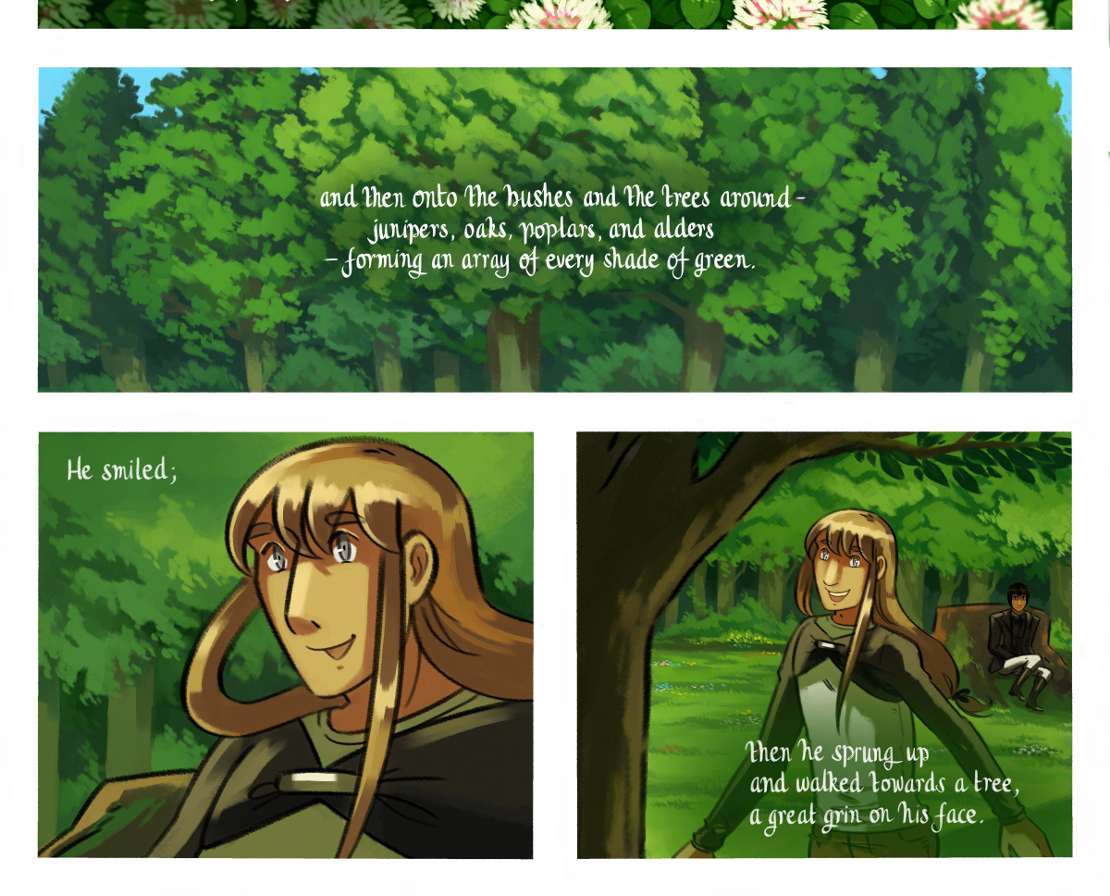 The Gifts of Darkness - Episode 7, Page 24: Chapter 7: The clearing in the woods