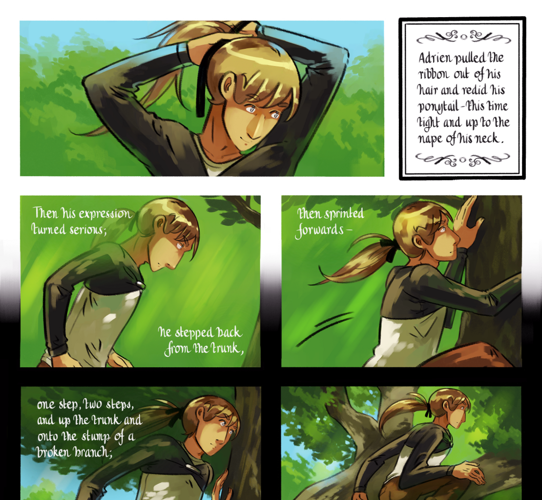 The Gifts of Darkness - Episode 7, Page 26: Chapter 7: The clearing in the woods