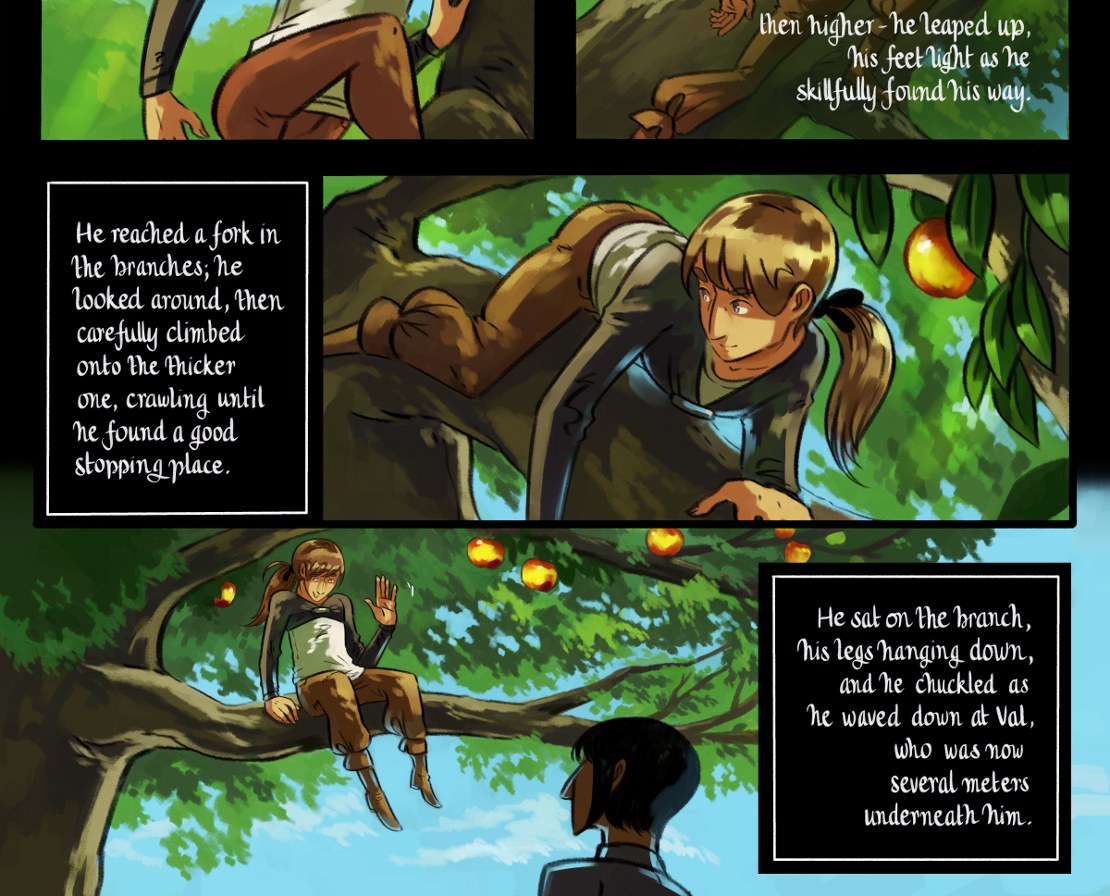 The Gifts of Darkness - Episode 7, Page 26: Chapter 7: The clearing in the woods