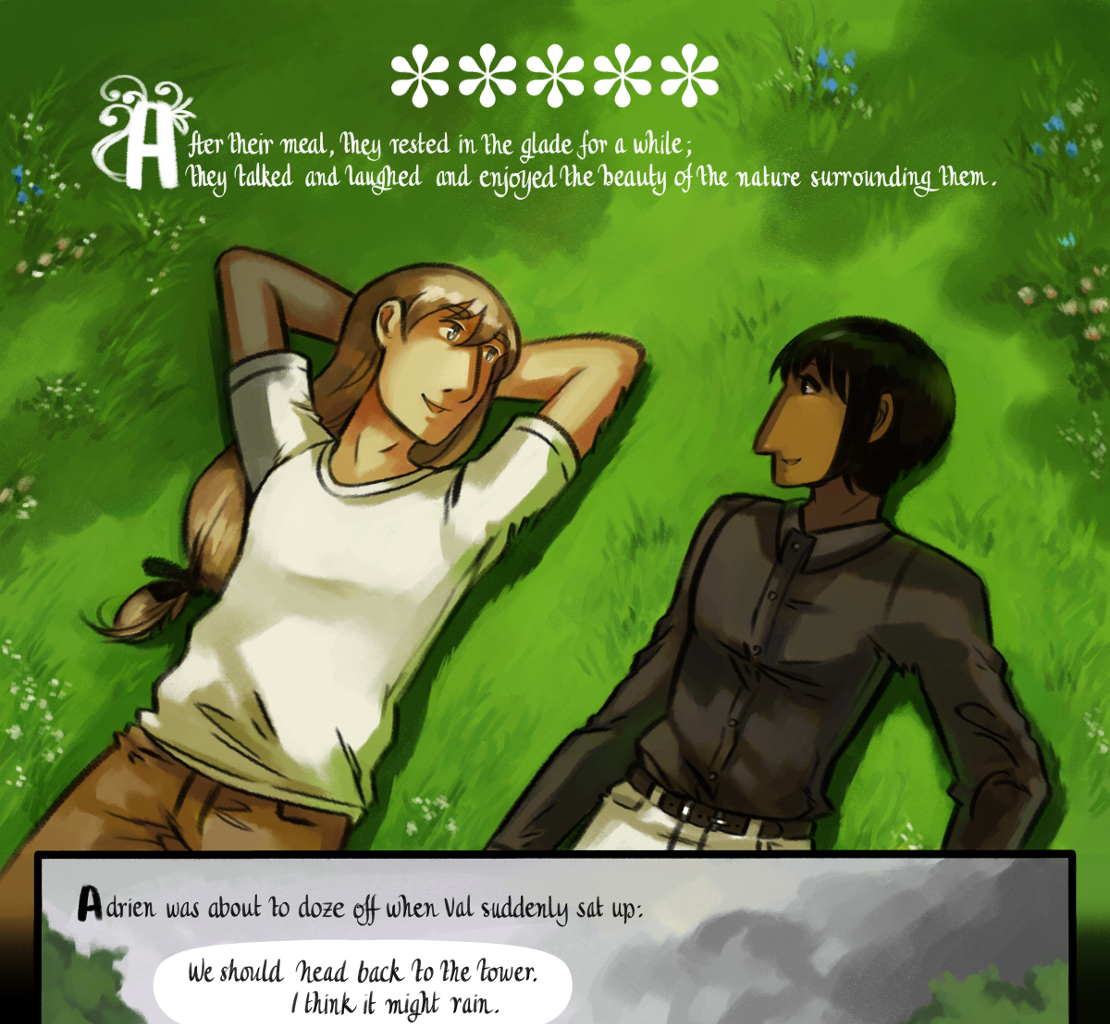 The Gifts of Darkness - Episode 7, Page 30: Chapter 7: The clearing in the woods