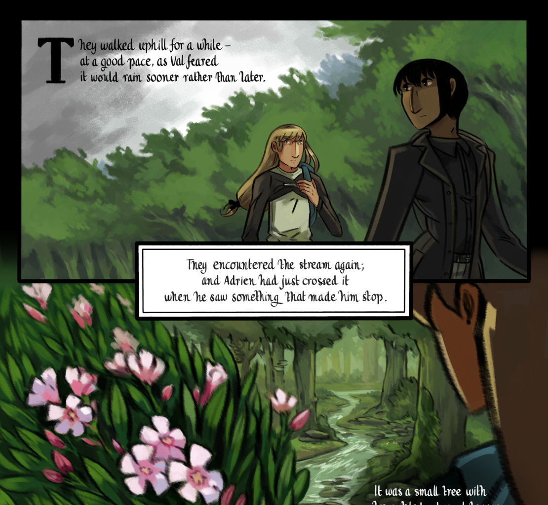 The Gifts of Darkness - Episode 7, Page 31: Chapter 7: The clearing in the woods