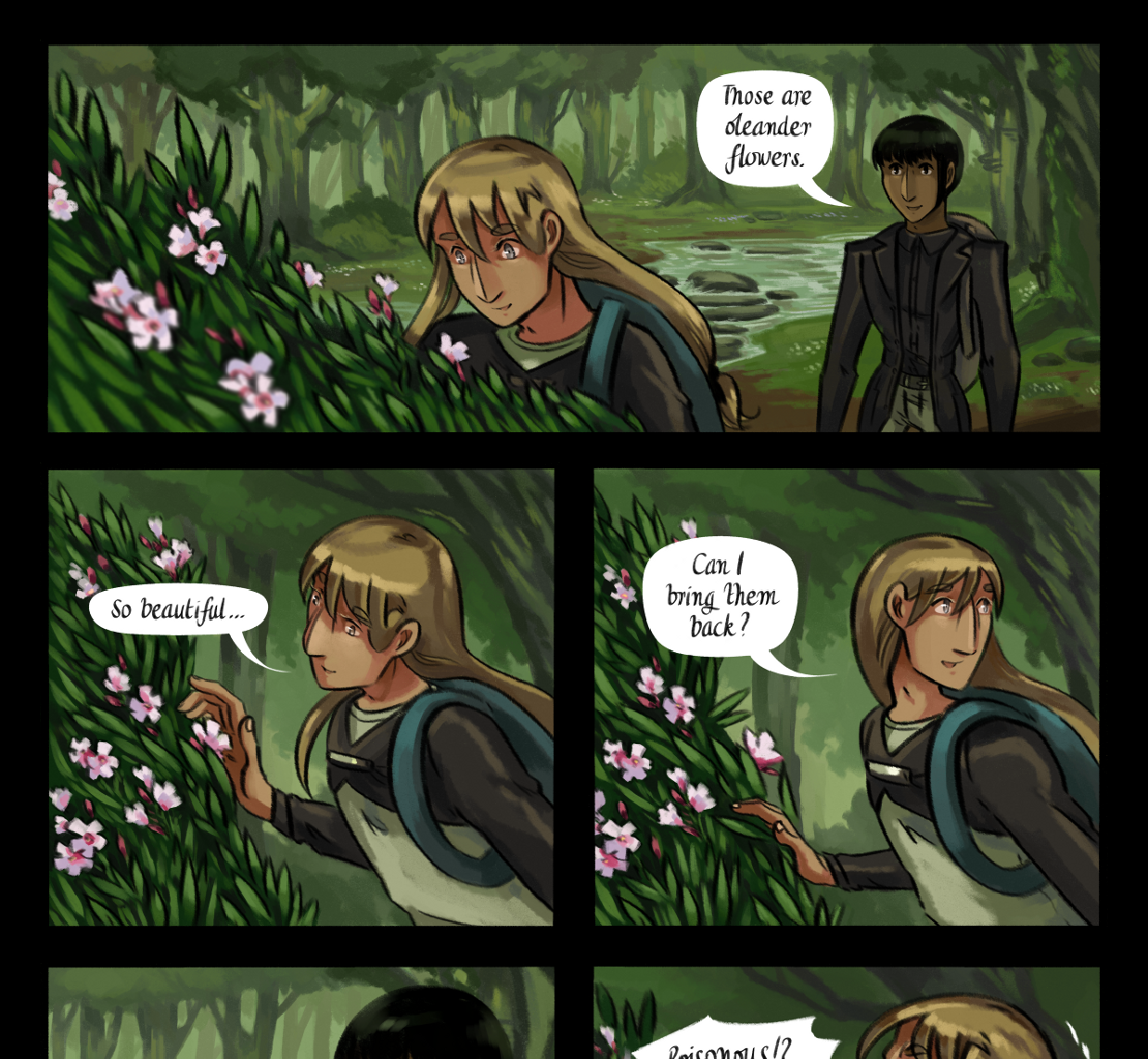 The Gifts of Darkness - Episode 7, Page 32: Chapter 7: The clearing in the woods