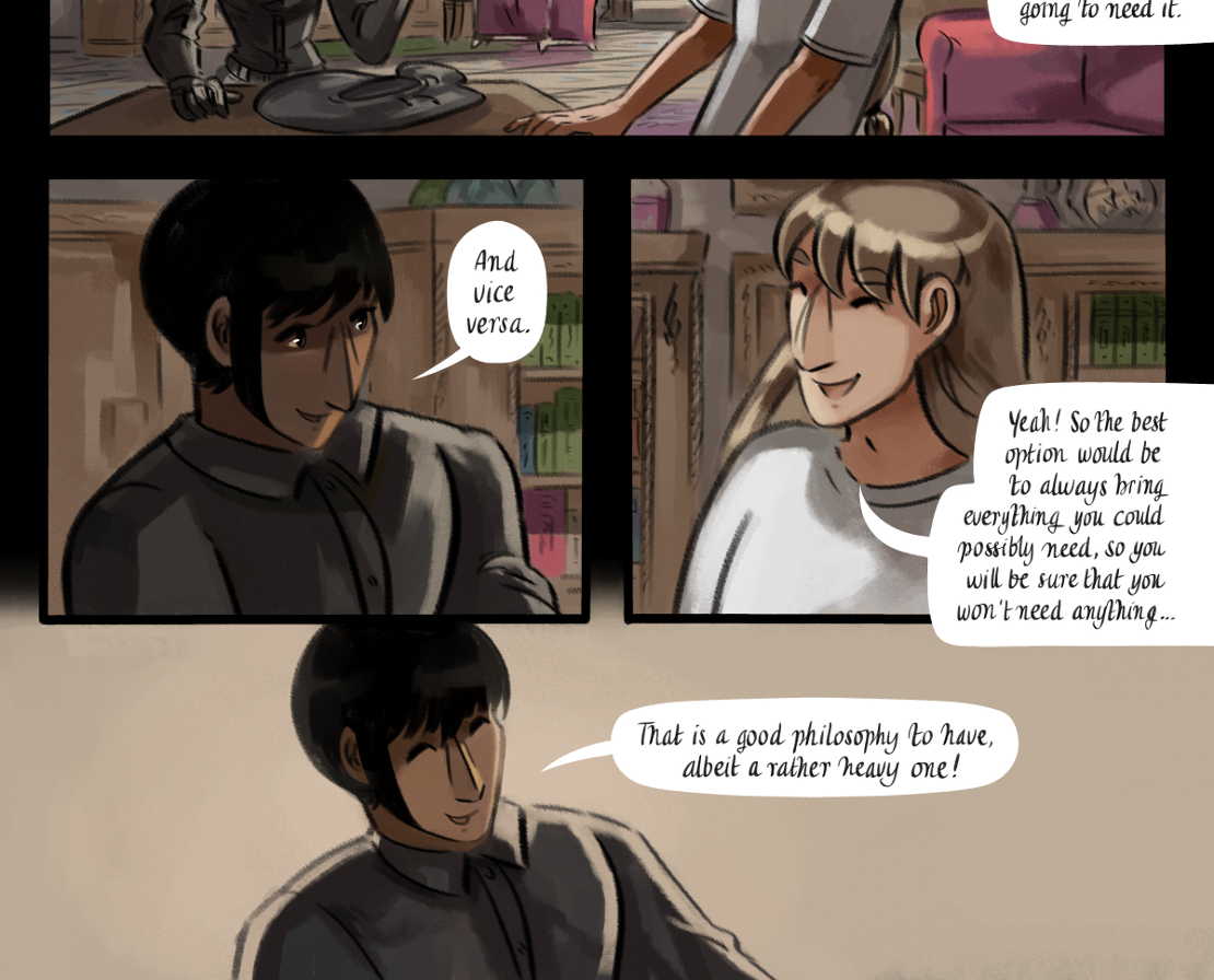 The Gifts of Darkness - Episode 7, Page 39: Chapter 7: The clearing in the woods