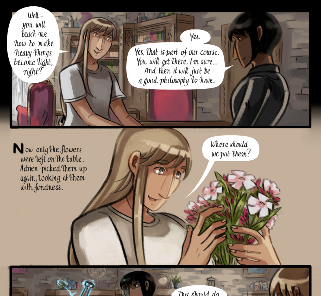 The Gifts of Darkness - Episode 7, Page 40: Chapter 7: The clearing in the woods