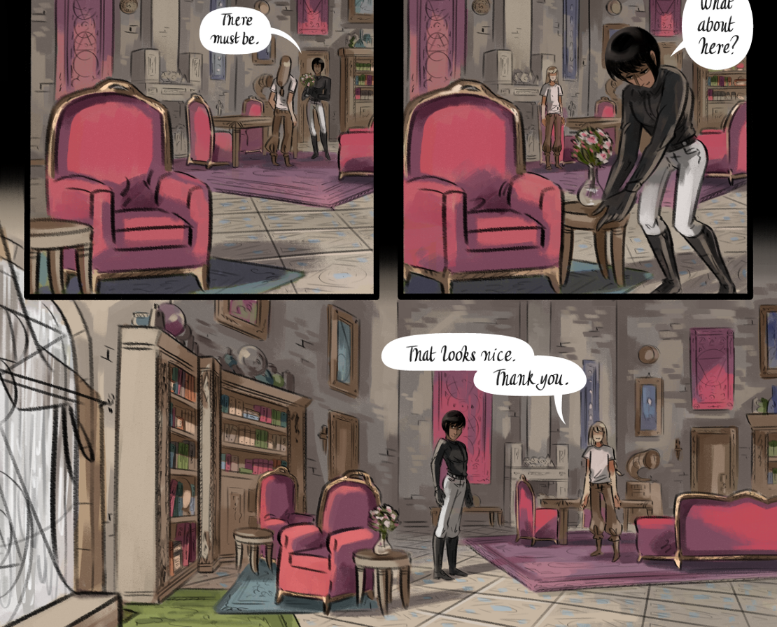 The Gifts of Darkness - Episode 7, Page 41: Chapter 7: The clearing in the woods