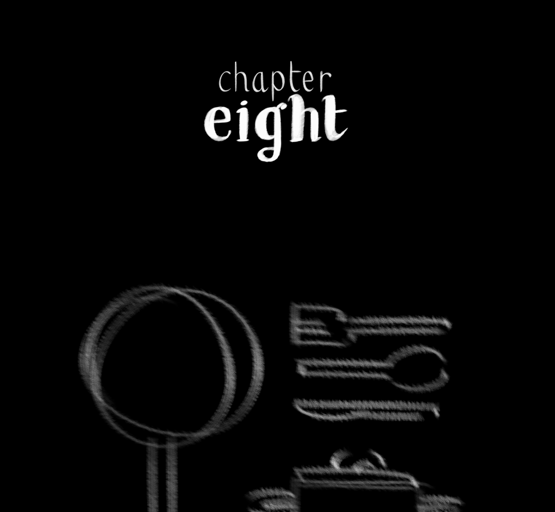 The Gifts of Darkness - Episode 8, Page 1: Chapter 8: The enchanted kitchen