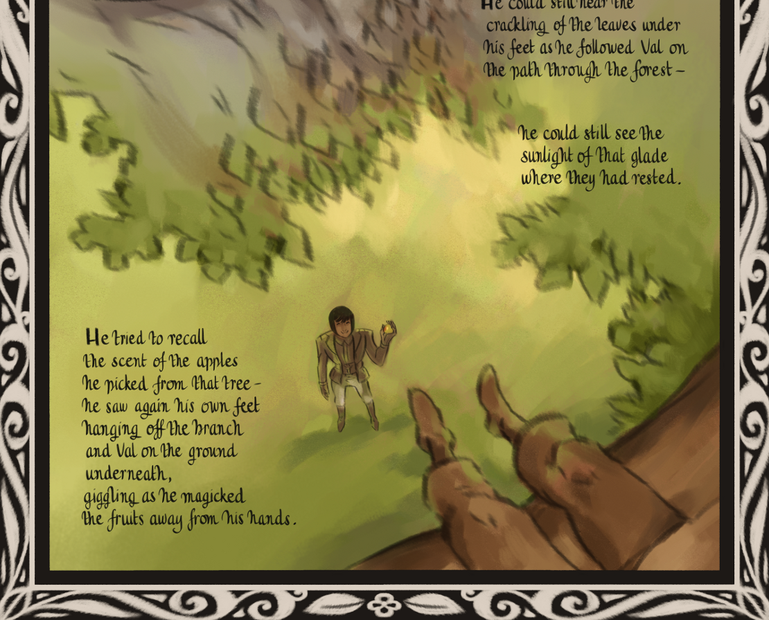 The Gifts of Darkness - Episode 8, Page 2: Chapter 8: The enchanted kitchen
