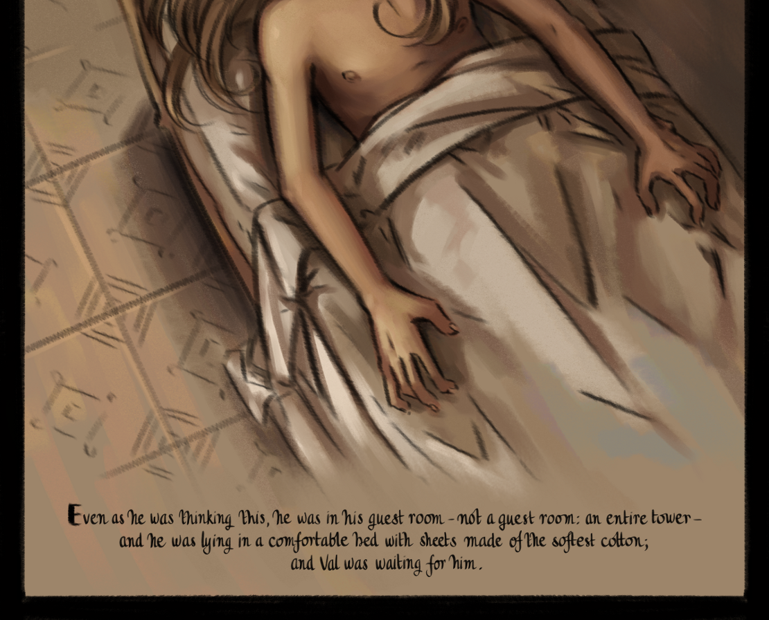 The Gifts of Darkness - Episode 8, Page 5: Chapter 8: The enchanted kitchen