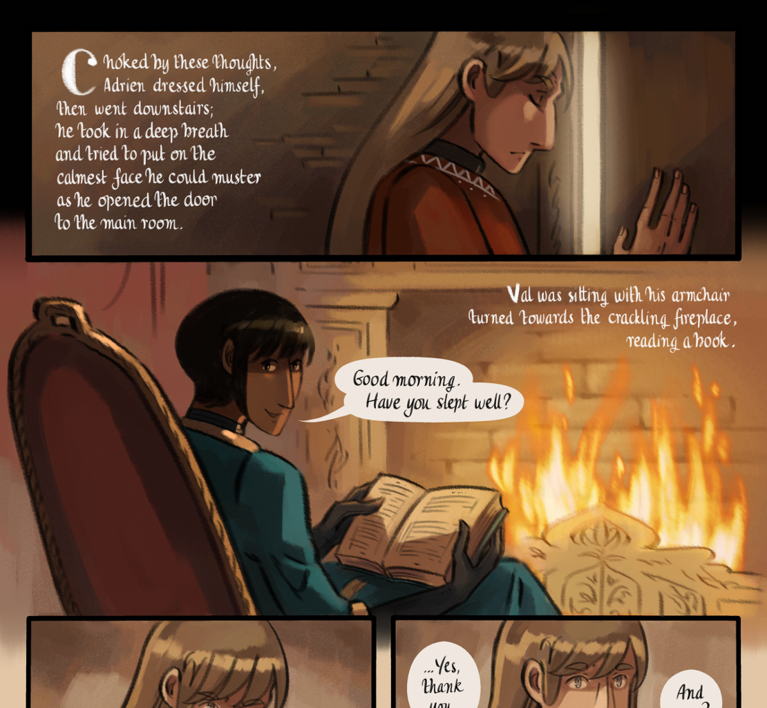 The Gifts of Darkness - Episode 8, Page 6: Chapter 8: The enchanted kitchen
