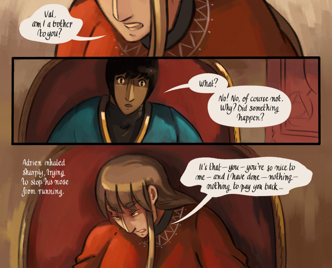 The Gifts of Darkness - Episode 8, Page 8: Chapter 8: The enchanted kitchen