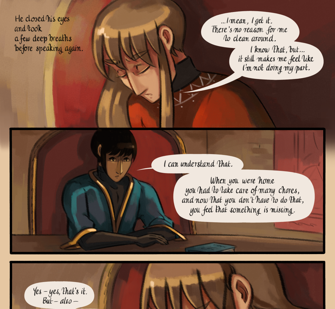 The Gifts of Darkness - Episode 8, Page 11: Chapter 8: The enchanted kitchen