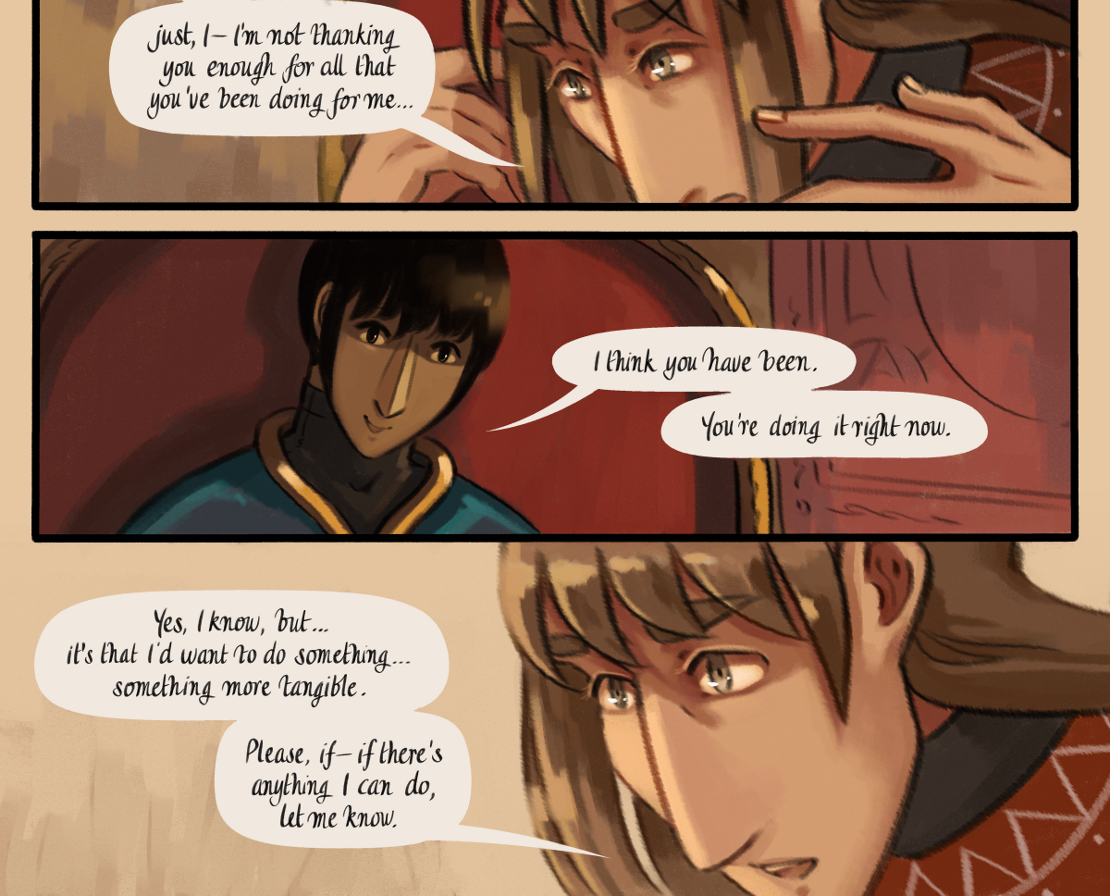 The Gifts of Darkness - Episode 8, Page 11: Chapter 8: The enchanted kitchen