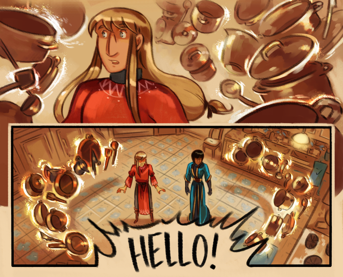 The Gifts of Darkness - Episode 8, Page 15: Chapter 8: The enchanted kitchen