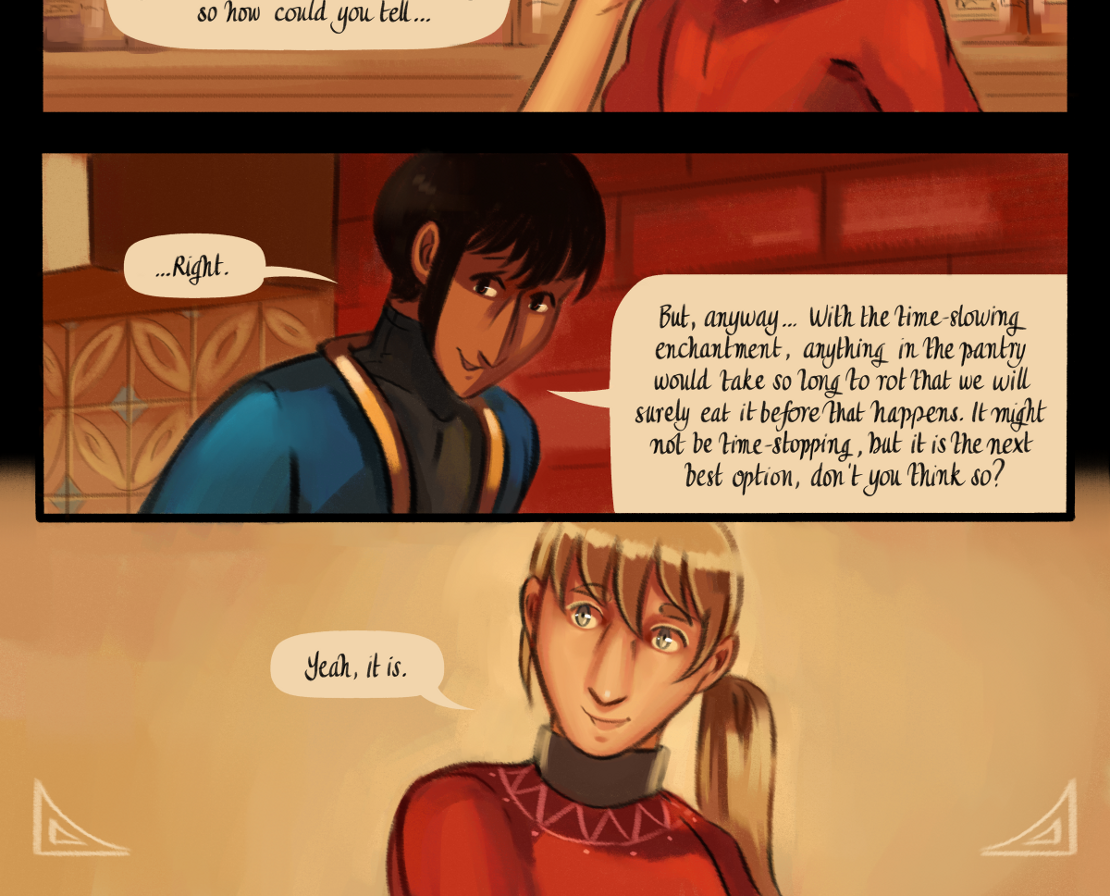 The Gifts of Darkness - Episode 8, Page 26: Chapter 8: The enchanted kitchen