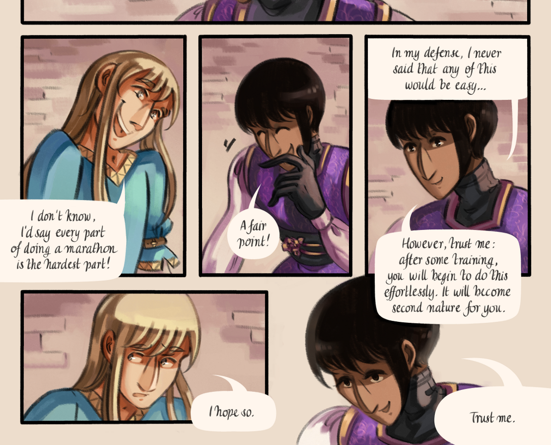 The Gifts of Darkness - Episode 9, Page 13: Chapter 9: Little flames