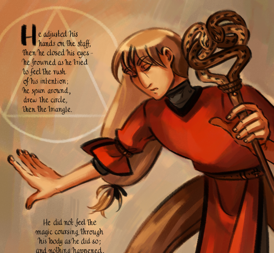 The Gifts of Darkness - Episode 9, Page 23: Chapter 9: Little flames