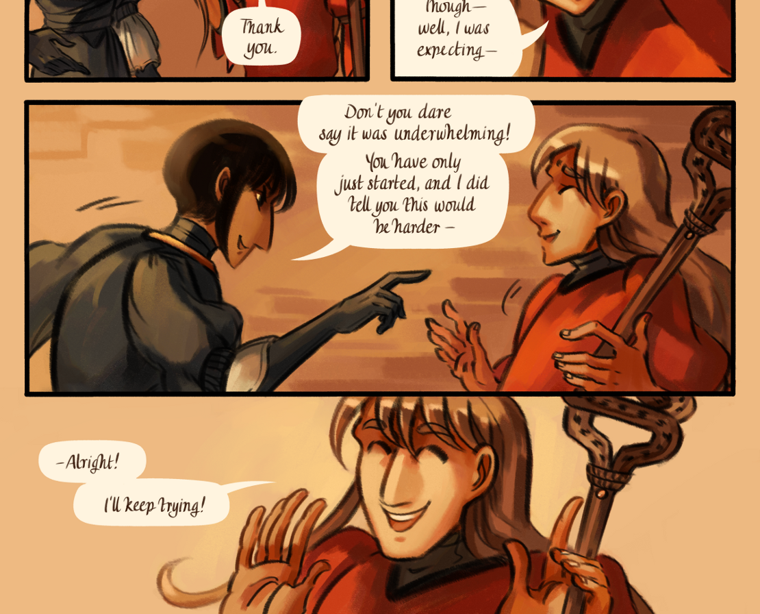 The Gifts of Darkness - Episode 9, Page 24: Chapter 9: Little flames