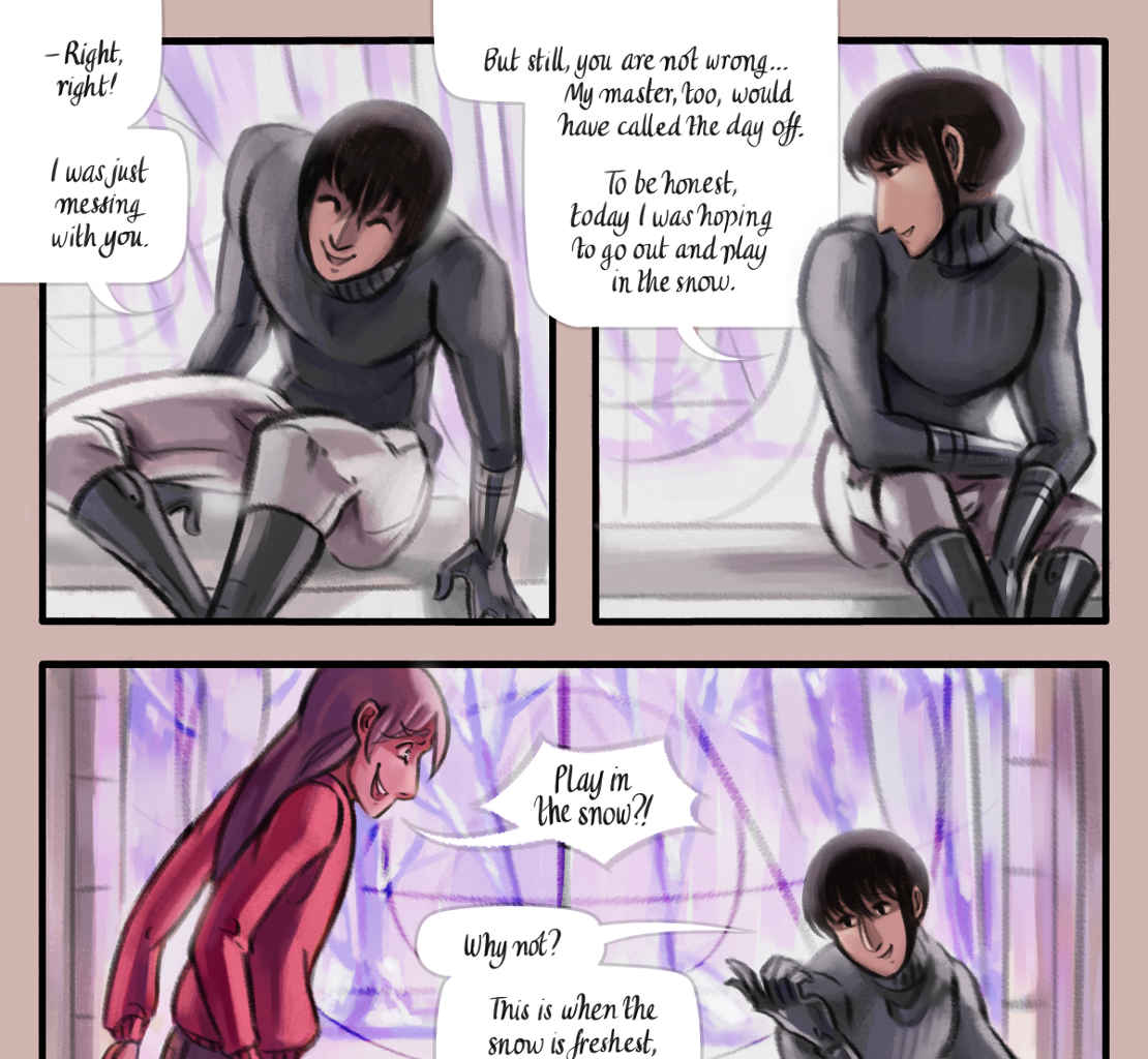 The Gifts of Darkness - Episode 10, Page 6: Chapter 10: The dragon and the snow