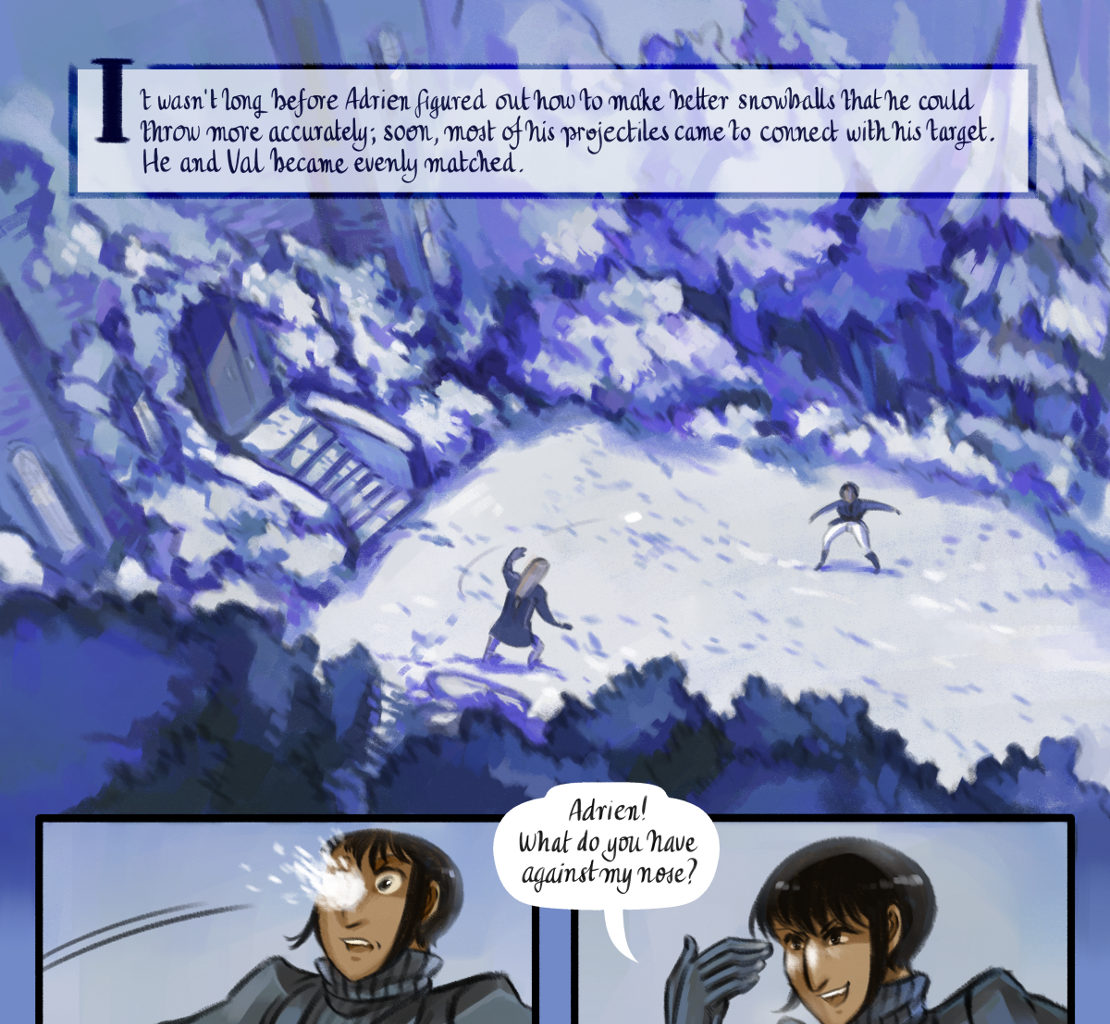 The Gifts of Darkness - Episode 10, Page 11: Chapter 10: The dragon and the snow