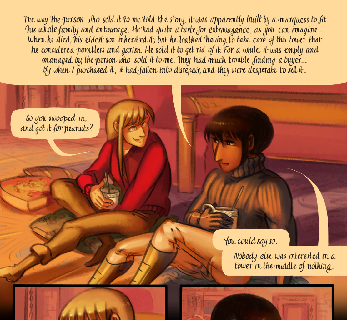 The Gifts of Darkness - Episode 10, Page 17: Chapter 10: The dragon and the snow