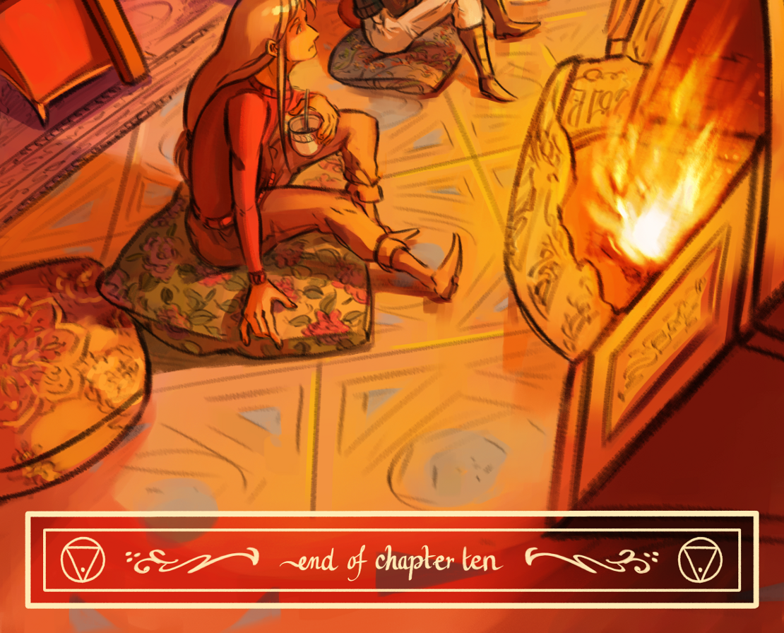 The Gifts of Darkness - Episode 10, Page 19: Chapter 10: The dragon and the snow