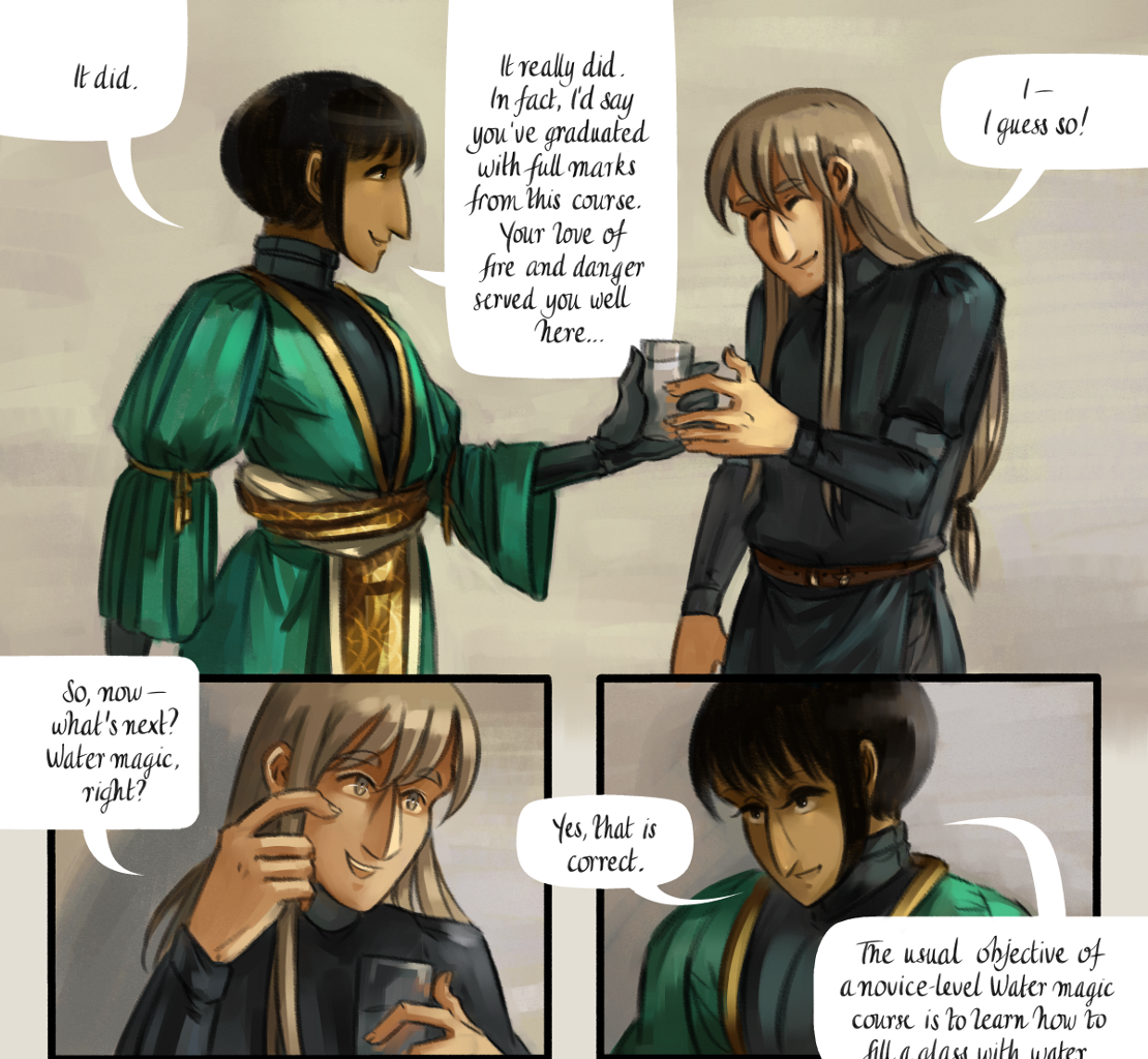 The Gifts of Darkness - Episode 11, Page 4: Chapter 11: Waves