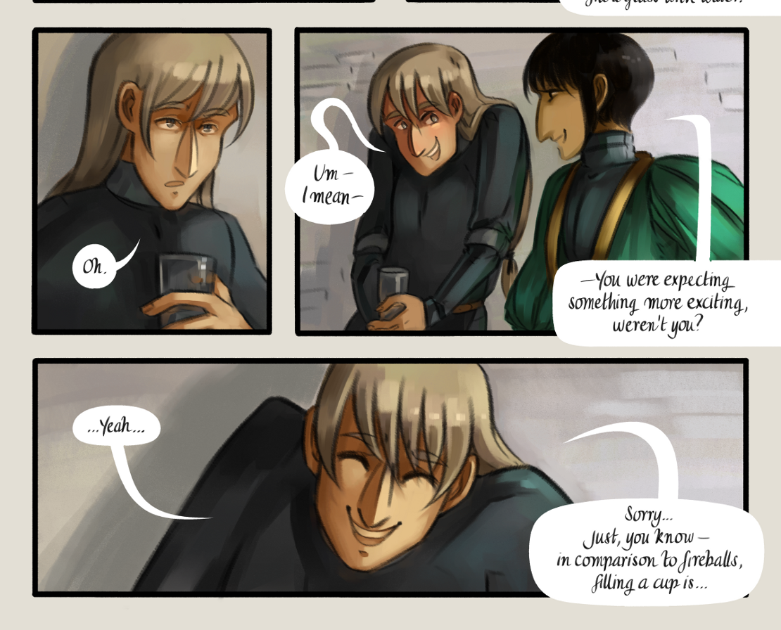 The Gifts of Darkness - Episode 11, Page 4: Chapter 11: Waves