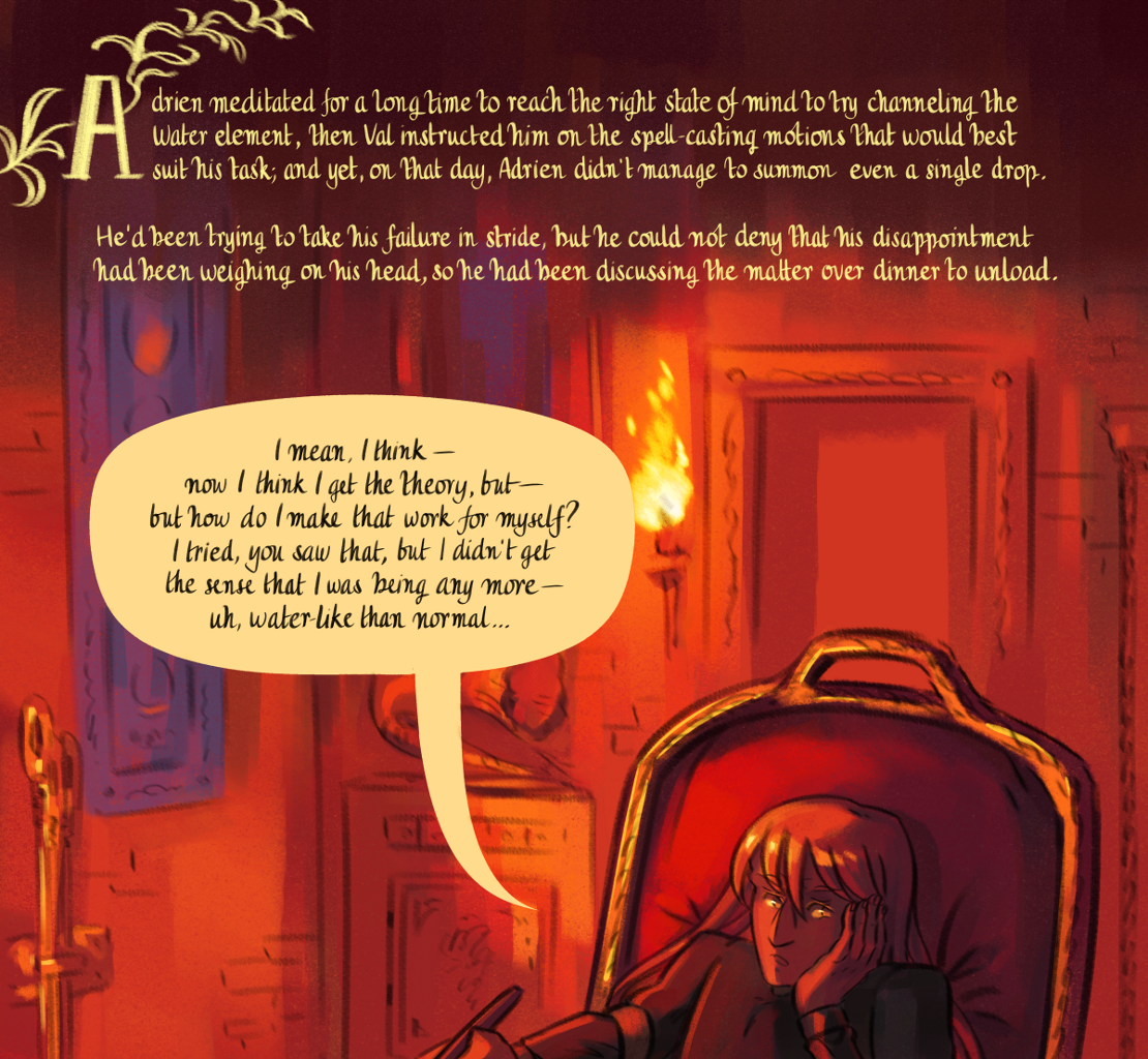 The Gifts of Darkness - Episode 11, Page 8: Chapter 11: Waves