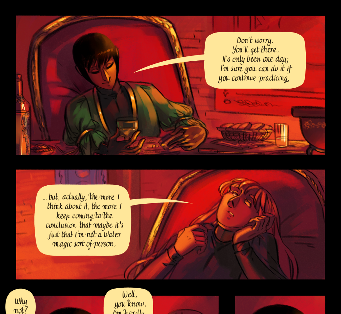 The Gifts of Darkness - Episode 11, Page 9: Chapter 11: Waves