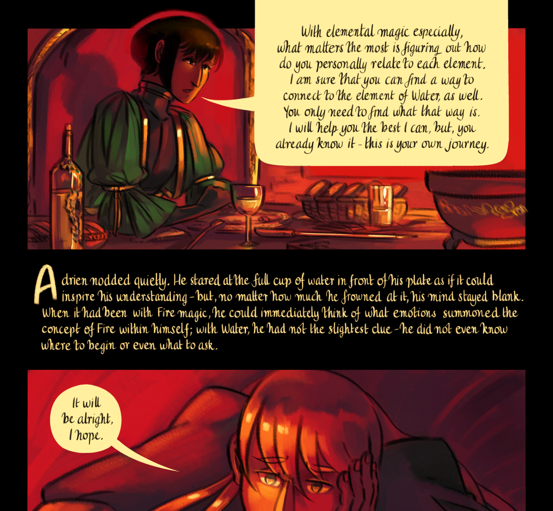 The Gifts of Darkness - Episode 11, Page 10: Chapter 11: Waves