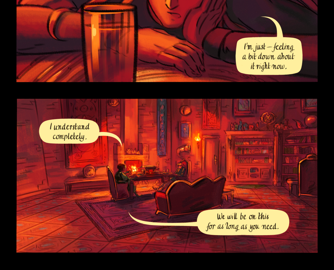 The Gifts of Darkness - Episode 11, Page 10: Chapter 11: Waves