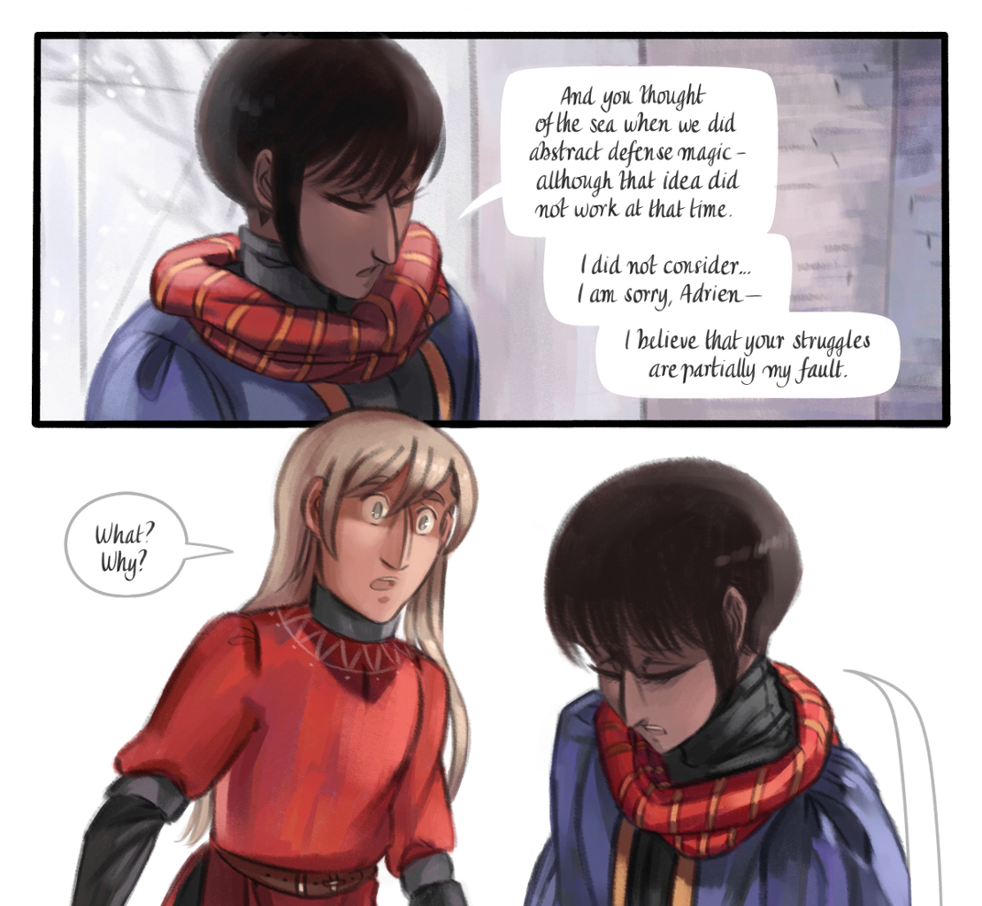 The Gifts of Darkness - Episode 11, Page 14: Chapter 11: Waves