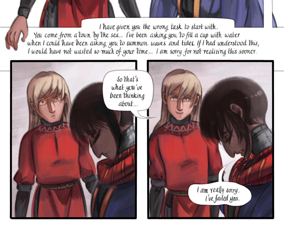 The Gifts of Darkness - Episode 11, Page 14: Chapter 11: Waves