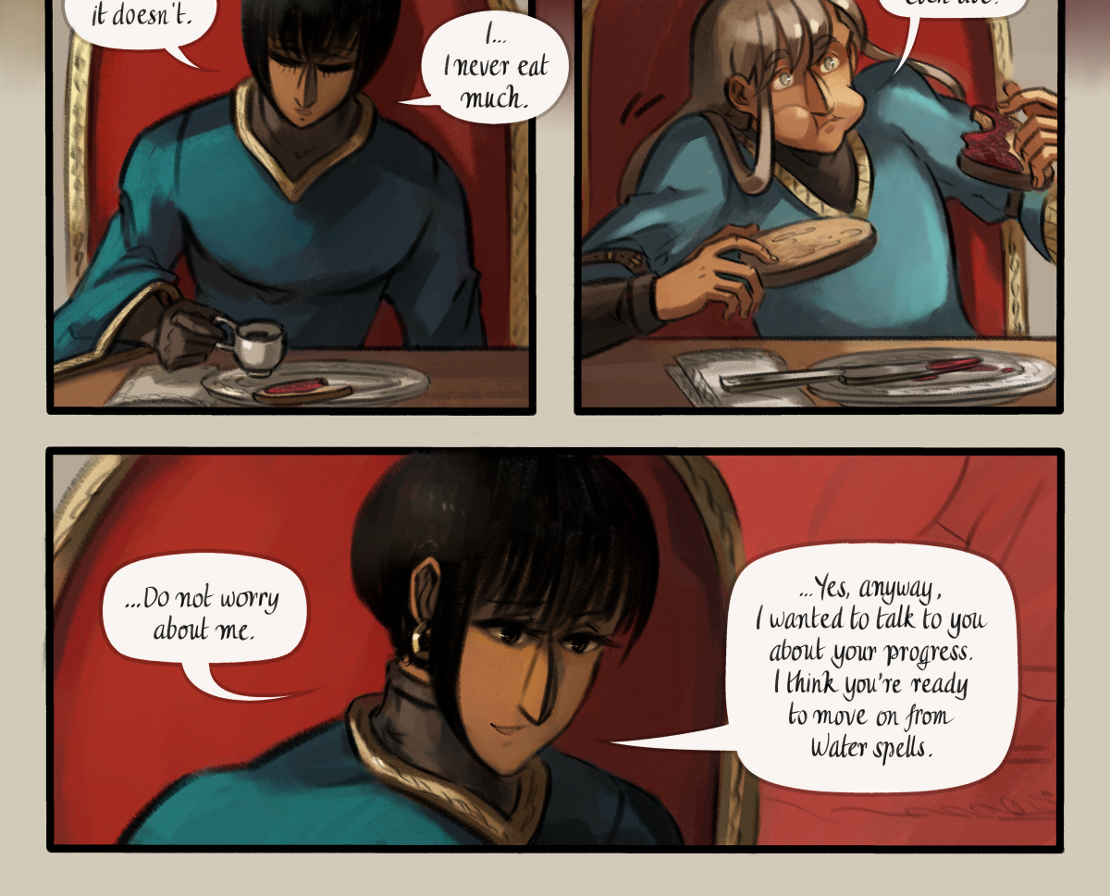 The Gifts of Darkness - Episode 12, Page 4: Chapter 12: Burdens