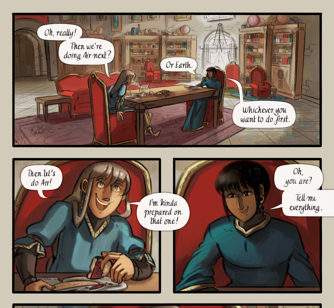 The Gifts of Darkness - Episode 12, Page 5: Chapter 12: Burdens