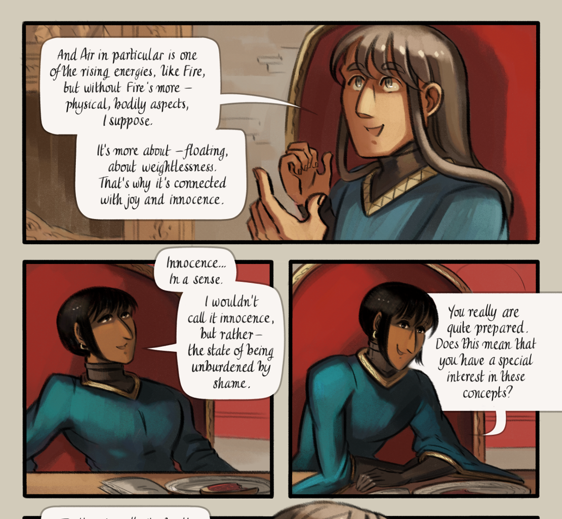 The Gifts of Darkness - Episode 12, Page 6: Chapter 12: Burdens