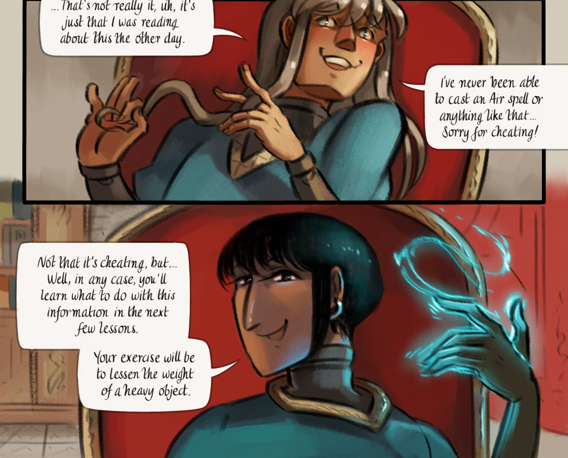 The Gifts of Darkness - Episode 12, Page 6: Chapter 12: Burdens