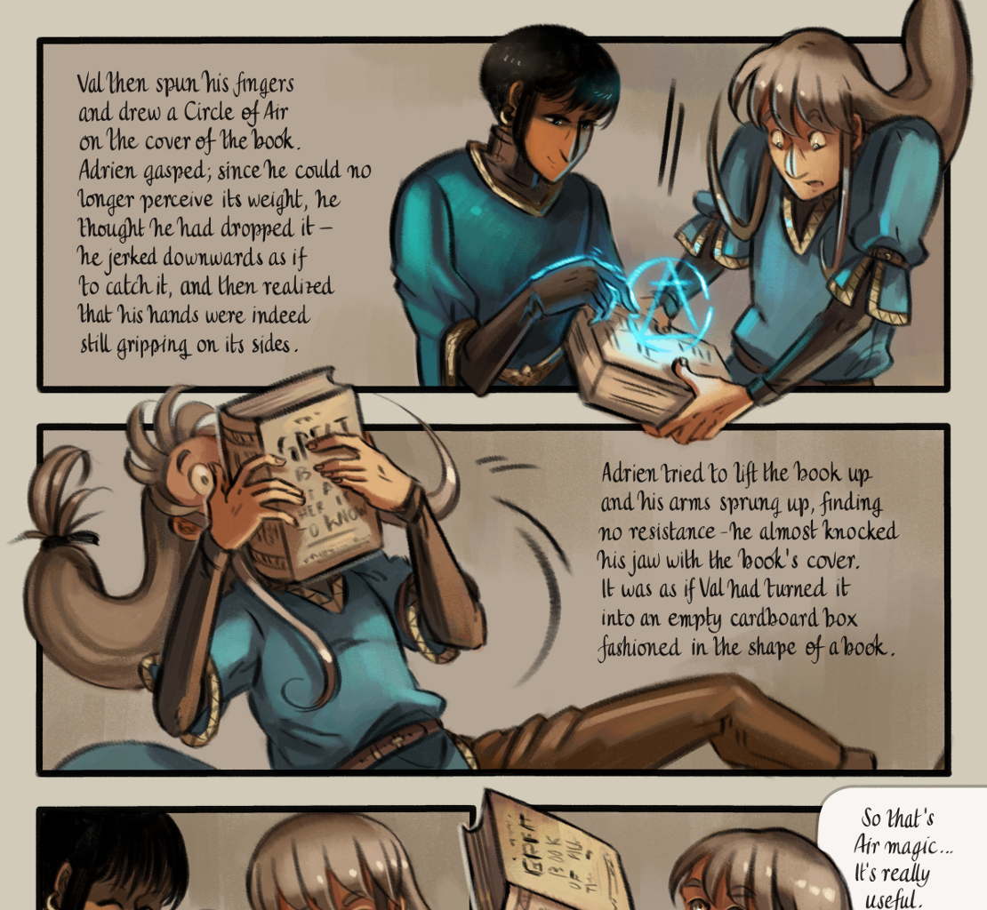 The Gifts of Darkness - Episode 12, Page 8: Chapter 12: Burdens