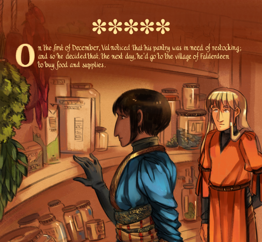 The Gifts of Darkness - Episode 12, Page 9: Chapter 12: Burdens