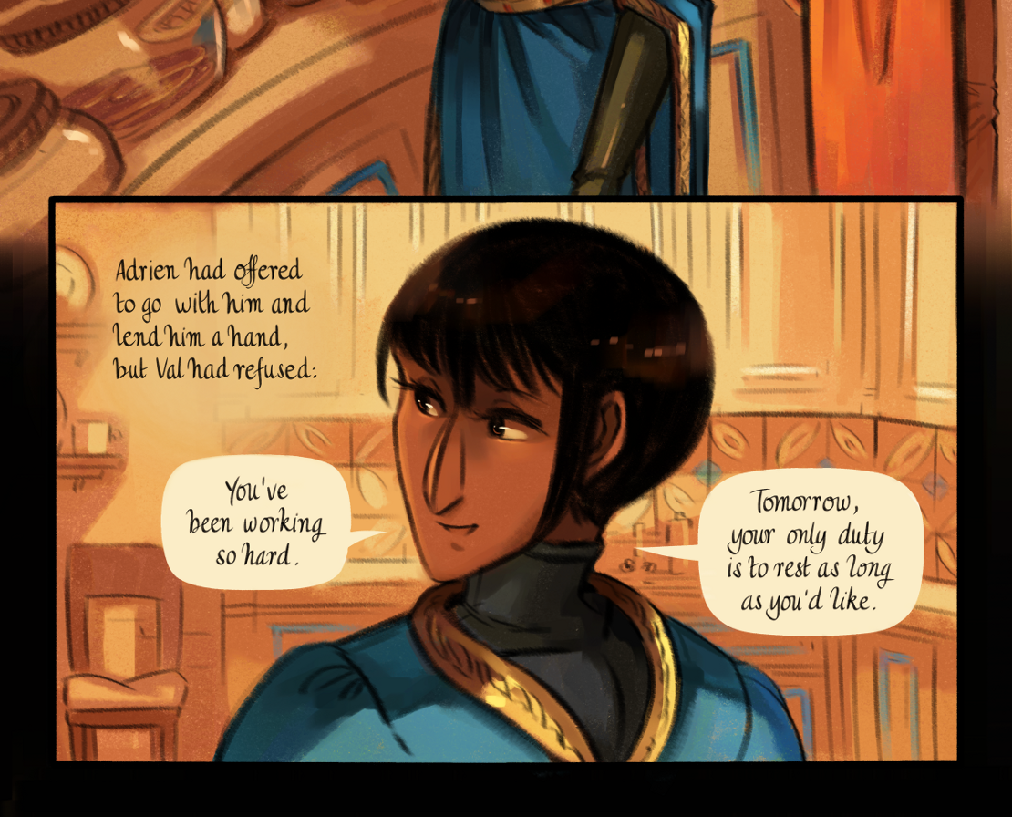 The Gifts of Darkness - Episode 12, Page 9: Chapter 12: Burdens