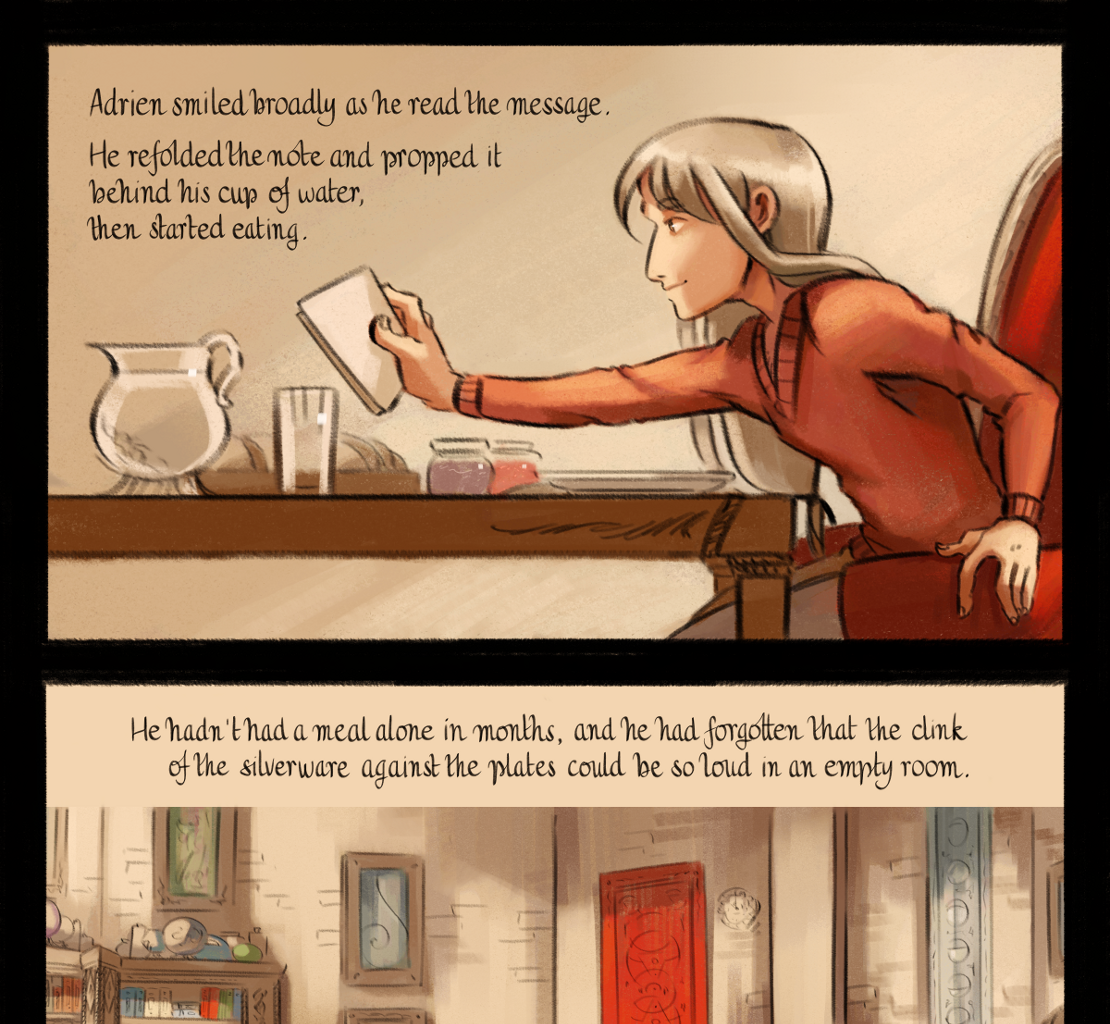 The Gifts of Darkness - Episode 12, Page 11: Chapter 12: Burdens