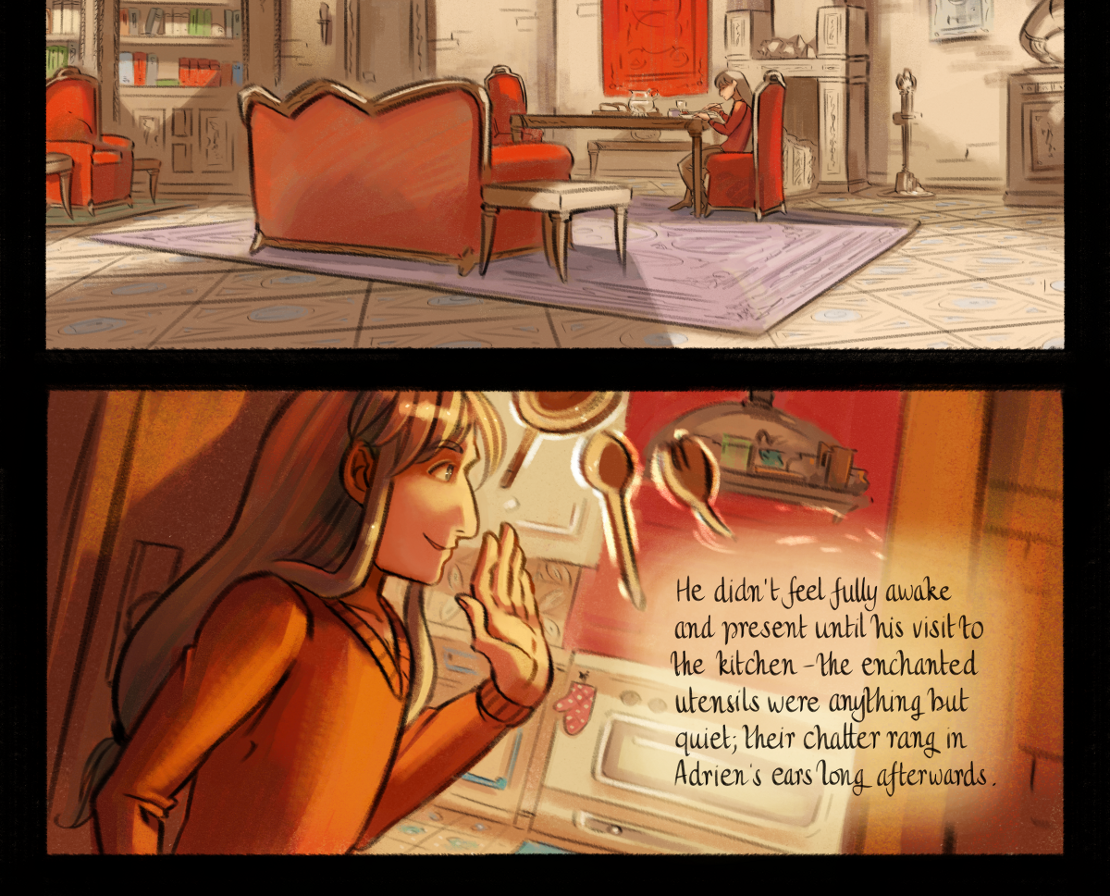 The Gifts of Darkness - Episode 12, Page 11: Chapter 12: Burdens