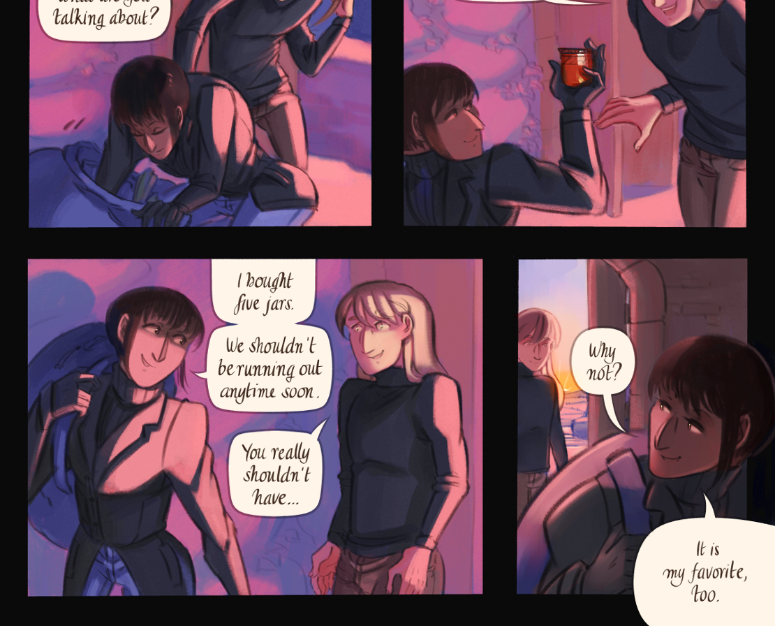 The Gifts of Darkness - Episode 12, Page 18: Chapter 12: Burdens